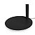 ABAJUR DE MESA MACAROM METAL MADEIRA PRETO - Imagem 3