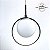 PENDENTE ANEL GLOBO PRETO/ONIX - Imagem 2