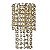 ARANDELA CRISTAL CHAMPAGNE  HU5020A BELLA - Imagem 3