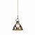 PENDENTE  METAL CROMADO SE8961 BELLA - Imagem 5