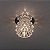 SPOT EM METAL E VIDRO TRANSPARENTE YD1077 BELLA - Imagem 2