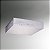 PLAFON FLOREALI BRANCO 31X31 - Imagem 1
