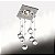 EMBUTIDO CRISTAL BOLA - SEMI EMBUTIDO OLD ARTISAN EMB4075-CRO-CRIST - Imagem 3