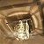 PLAFON CRISTAL TRANSLUCIDO VIDRO SD7501 STELLA - Imagem 1