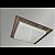 PLAFON INOVATTA MADEIRA ACRILICO STRASS G - Imagem 1