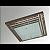 PLAFON INOVATTA MADEIRA STRASS G - Imagem 1