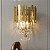 ARANDELA CRISTAL DOURADO SINDORA DCB00461 - Imagem 4