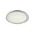 PLAFON PALMER BRANCO REDONDO LED MULTICOR HEVVY - Imagem 1