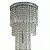 PLAFON PENDENTE DNA ESPIRAL CRISTAL LONGO BELLA - Imagem 7