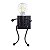 ARANDELA BONECO PRETO - Imagem 1
