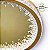 PLAFON REDONDO STALACTITE DOURADO CRISTAL LED - Imagem 3