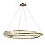 PENDENTE LED VOUGUE 165 DOURADO - Imagem 6