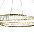 PENDENTE LED VOUGUE 165 DOURADO PE-165/50.60/DO - Imagem 3