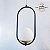 PENDENTE ARCO PRETO E DOURADO CHAMPAGNE BOLA VIDRO OLD ARTISAN - Imagem 2