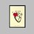 Quadro Heart Vera Com Moldura - Imagem 1