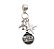 Berloque para pulseira prata 925 I Love to travel - Imagem 1