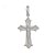 Pingente crucifixo médio 20x30mm prata 925 - Imagem 1