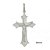 Pingente cruz portuguesa grande 5cm prata 925 - Imagem 1