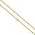 Corrente cordão Baiano 45cm Ouro 18k 750 - Imagem 1