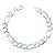 Pulseira Prata 925 Masculina 3x1 10mm - Imagem 1