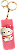 CHAVEIRO COM ESPELHO E PENTE HELLO KITTY - Imagem 1