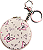 ESPELHO BORBOLETA DE BOLSA CHAVEIRO DAFU - Imagem 1