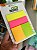 Bloco Autoadesivo Smart Notes Colorful Neon BRW - Imagem 2
