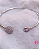 Bracelete Prata Duplo Brilho - Imagem 1