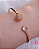 Bracelete Dourado Duplo Brilho - Imagem 2