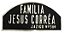 Placa em Bronze 14x29 - Meia Lua - Imagem 1