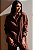 CAMISA LISA LINHO PURO MARROM - Imagem 1