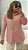 CAMISA AMPLA TRICOLINE ROSA - Imagem 2