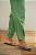 CALÇA CENOURA LINHO PURO VERDE - Imagem 3