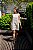 VESTIDO CURTO SOLTINHO LINHO PURO AVEIA - Imagem 1