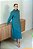 VESTIDO TRICOT ALGODÃO VERDE - Imagem 1