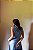 BLUSA DECOTES LINHO PURO AZUL - Imagem 4