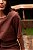 BLUSA BÁSICA LINHO PURO MARROM - Imagem 4