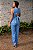 CALÇA RETA LINHO PURO AZUL - Imagem 2