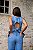 BLUSA DECOTE COSTAS LINHO PURO AZUL - Imagem 4