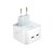 HOME CHARGER - ADAPTADOR DE PARADE C/ 2 SAIDAS USB-C PD 35W WHITE - HA USBC PD 3 - Imagem 1