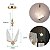 Pendente WING Gold Borboleta LED 5W 3000K - GMH - Imagem 4