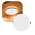 Painel LED Infinity Redondo 24W Bivolt Slim Gaya - Imagem 1