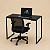Mesa Escrivaninha Industrial para Escritório - Imagem 8