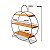Kit 2 Prateleiras Suporte Doces Redondas Ferro Envernizada - Imagem 5