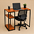 Mesa De Escritório 2 Prateleiras Home Office Moderna 100Cm - Imagem 4