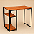 Mesa De Escritório 2 Prateleiras Home Office Moderna 100Cm - Imagem 3