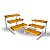 Kit com 2 prateleiras para suporte doces/ buffet 3 andares - Imagem 6
