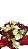 Buque com 24 rosas coloridas - Imagem 1