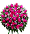 Coroa luxo com rosas no tom pink - Imagem 1