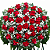 Coroa de Flores Luxo com Rosas Vermelhas - Imagem 1